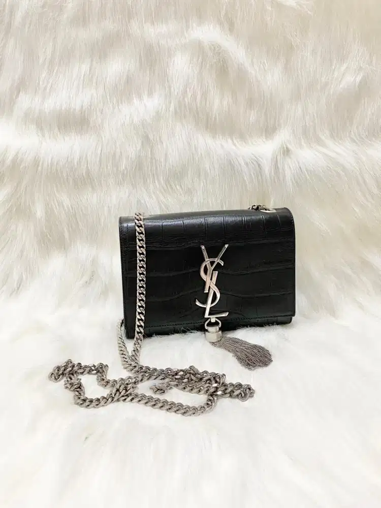 YSL bag monogram small with tassel