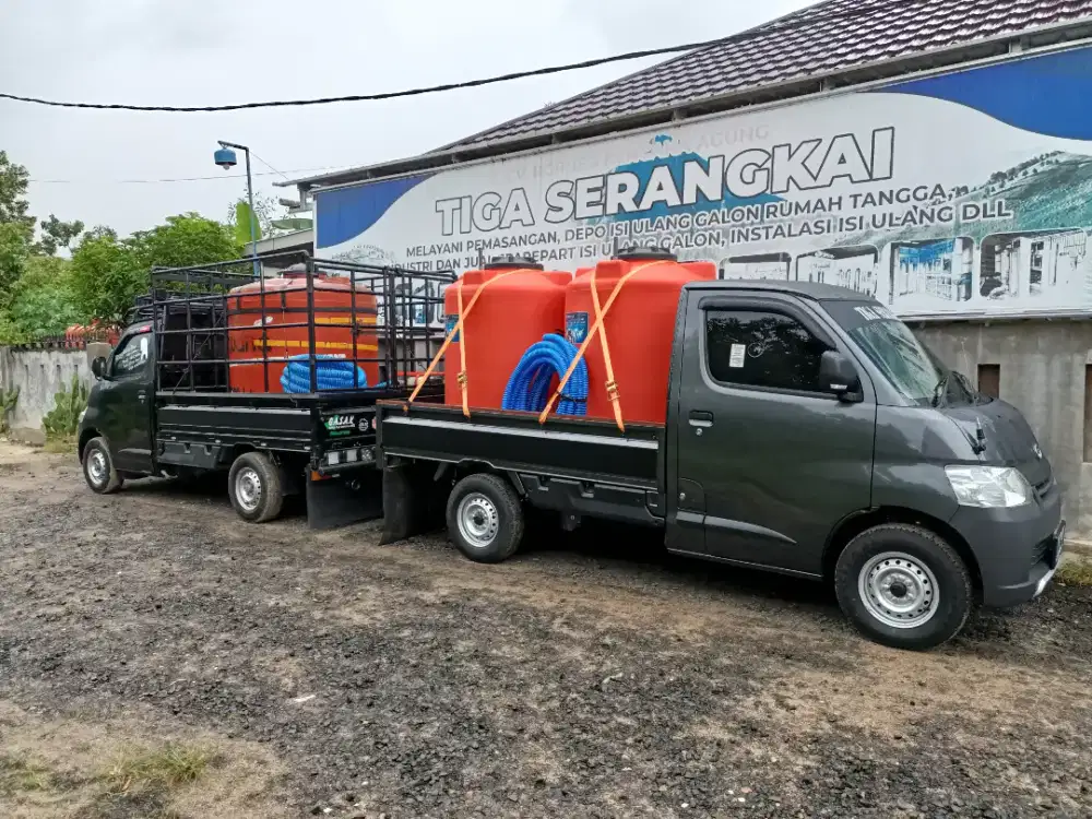 Jual air bersih pakai tandon