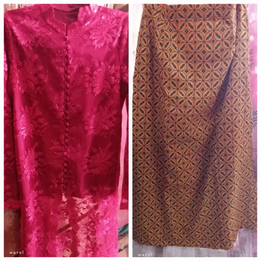 Kebaya dan pakaian layak pakai ada kulot kerja,Rok