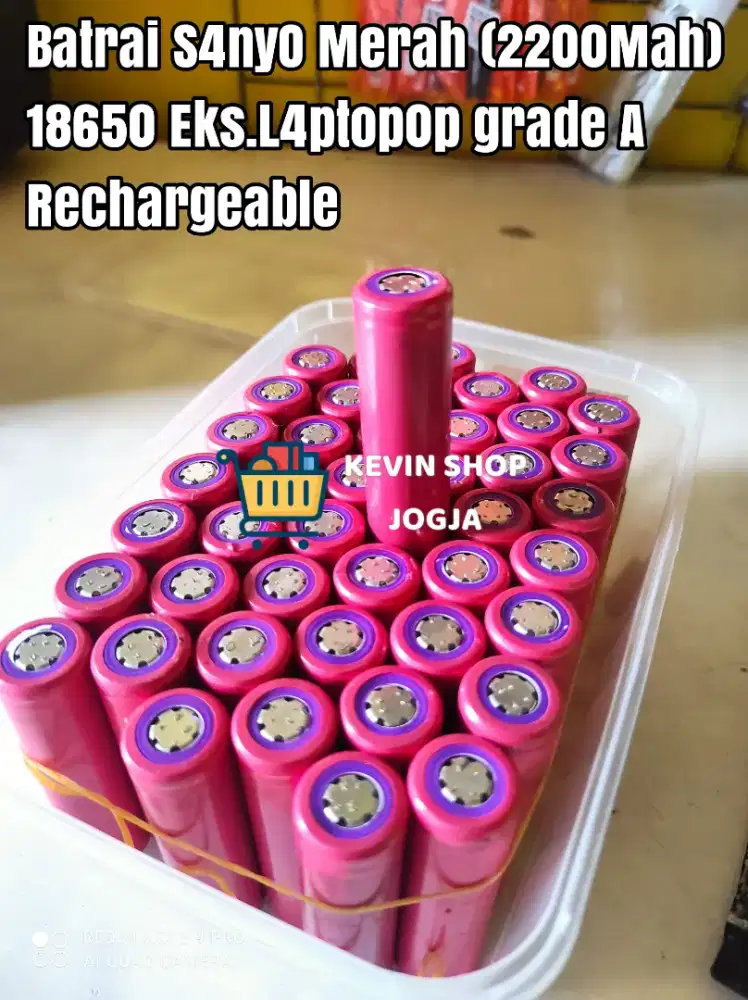 Batrai S4nyO ORIGINAL red
18650 Eks.L4ptop