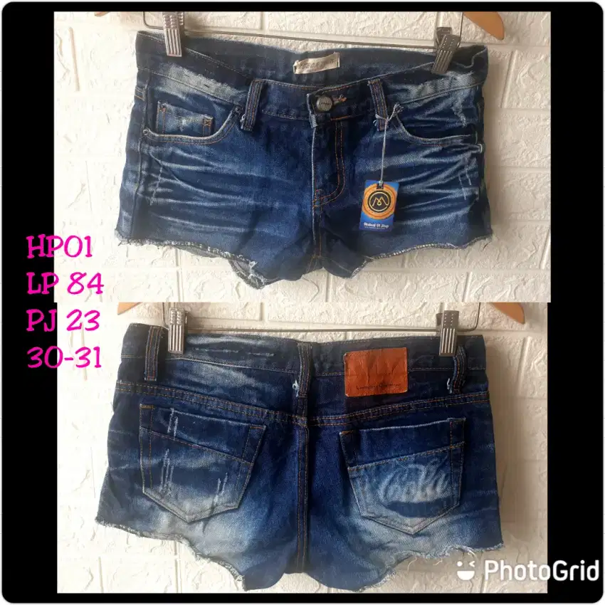 Hotpants jeans murah sisa import