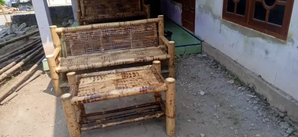 Kursi bambu kuat