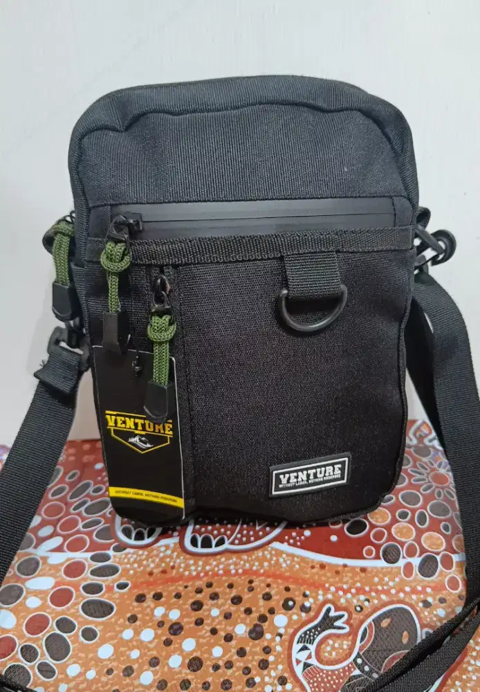 Venture Tas Slempang Pria Kanavas Kasual