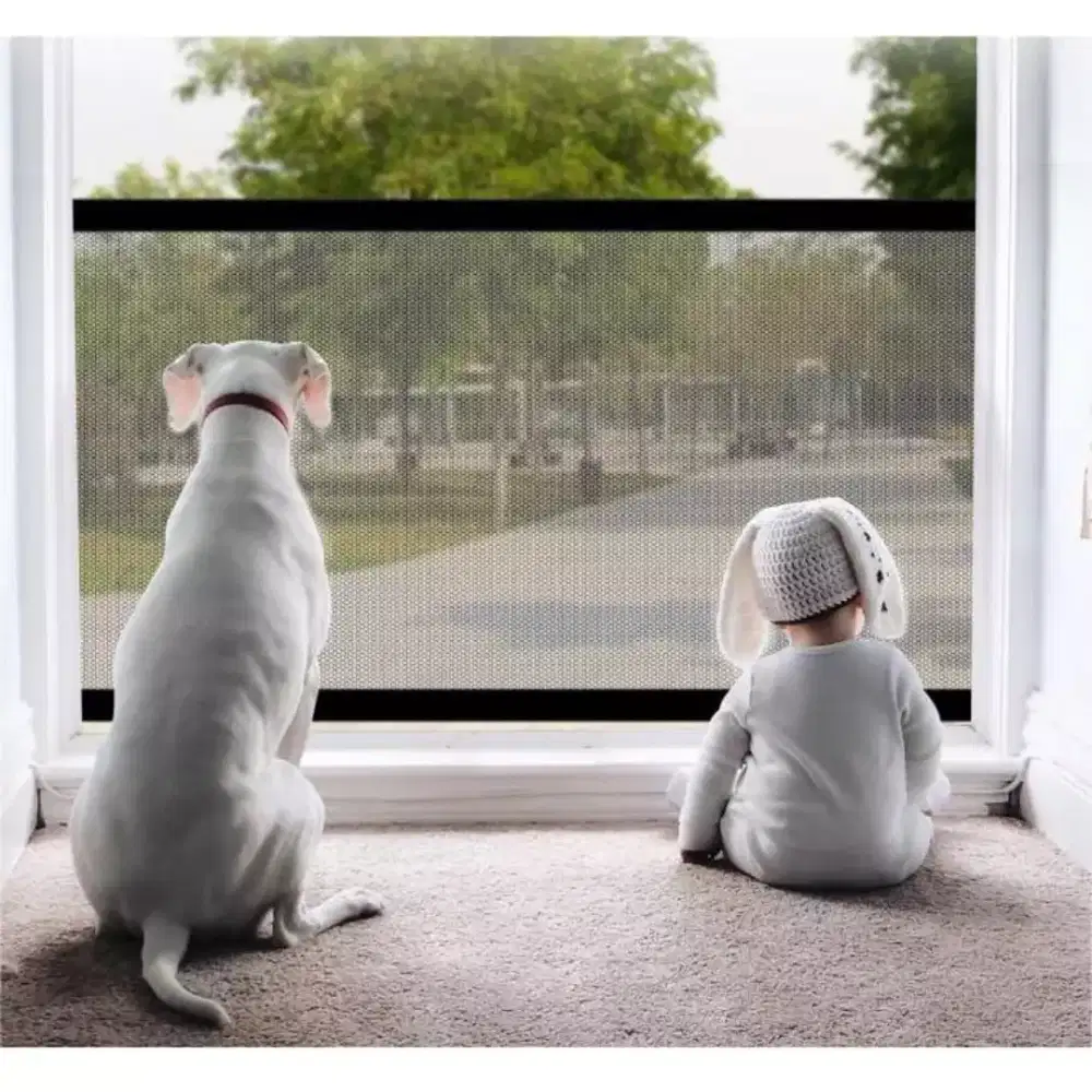 Pintu binatang peliharaan bahan mesh