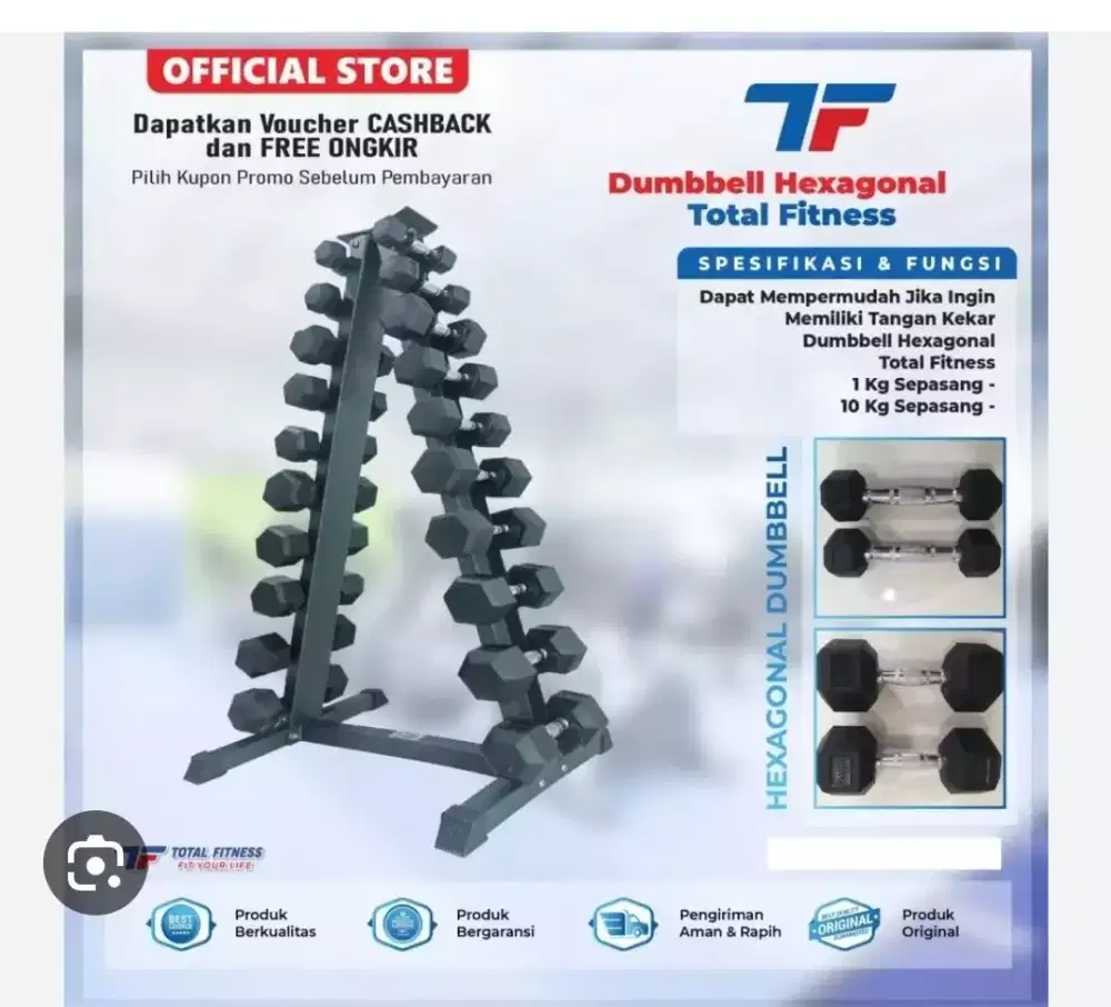 DUMBLE SET RACK TF