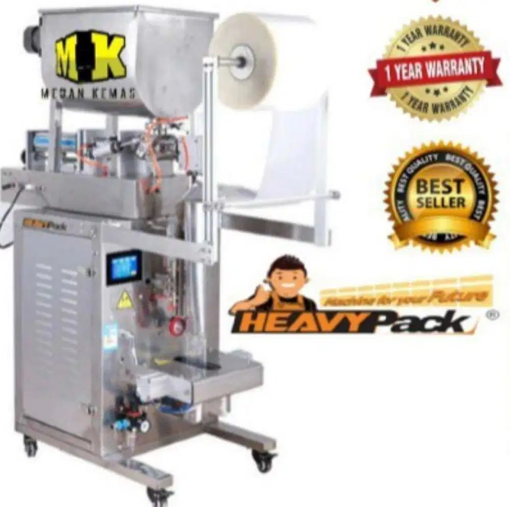 Mesin Packing Bumbu/ Kemasan Cairan Heavypack LJ125 Mixer Horisontal