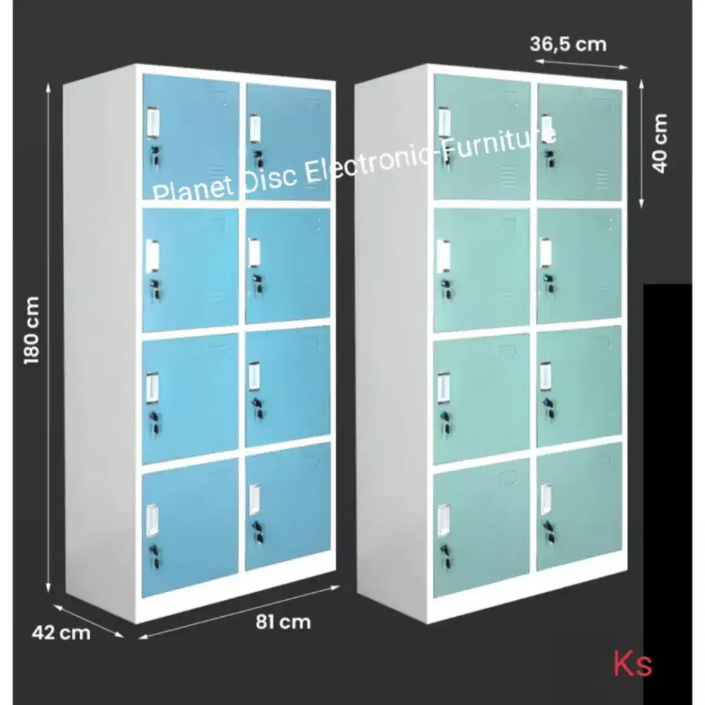 Locker jumbo 8pintu  Lemari Besi  Locker Besi  Lemari File