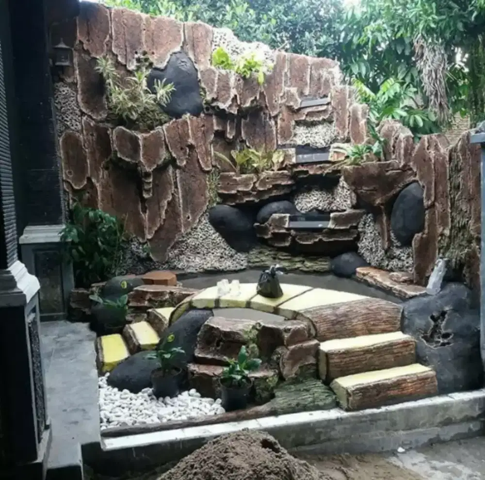 Tukang Kolam Ikan Koi Relif | Shafataman