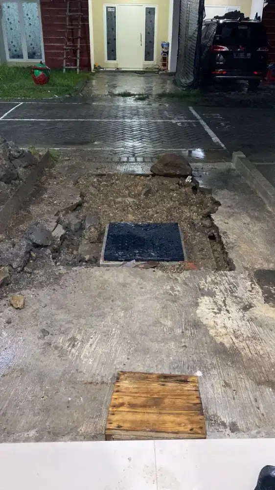 Tandon air beton tanam ground tank