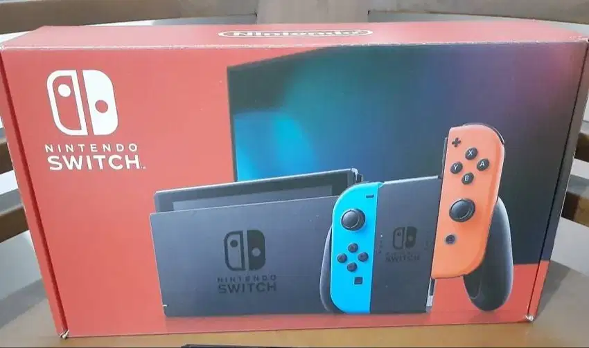 Nintendo Switch C-FW Semua kelengkapan orinya