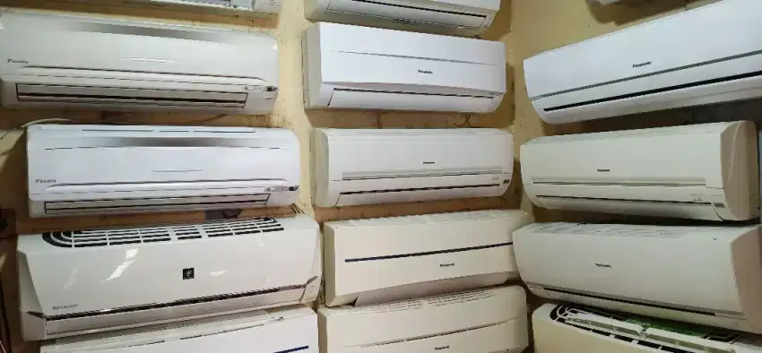 ac split seken unit ready 1/2-1 pk