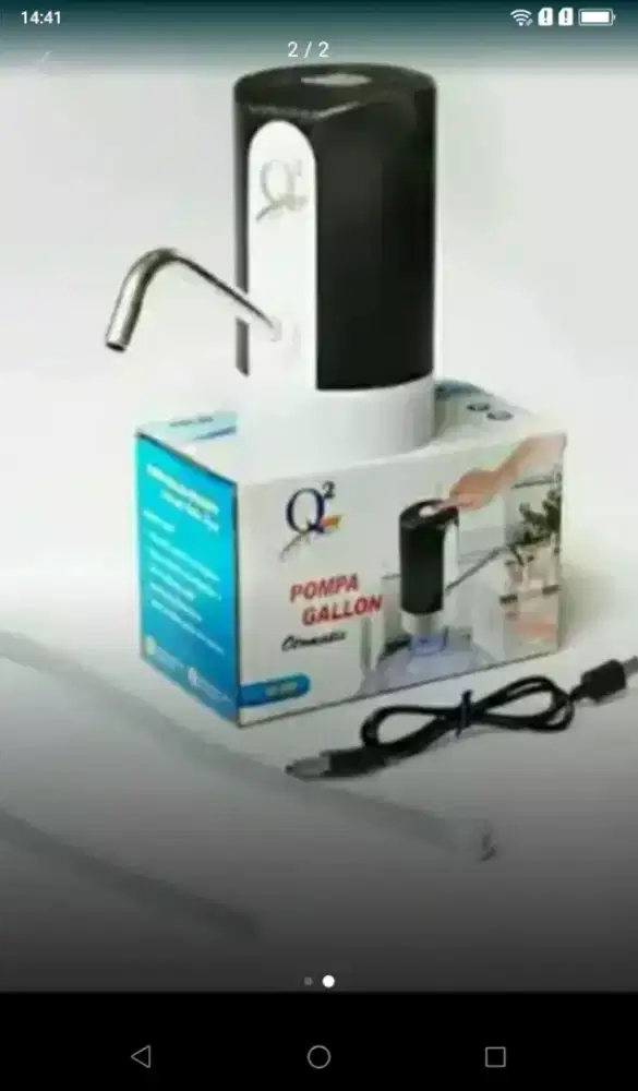 Pompa galon ekektrik batery Q2