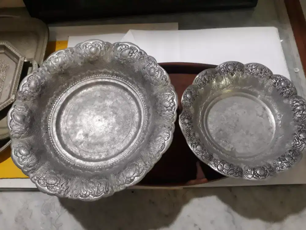 2 Tempat Buah Perak Bakar