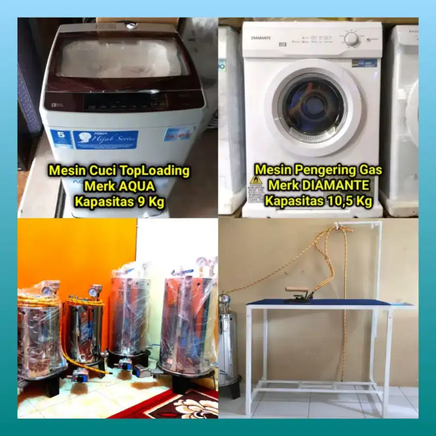 MESIN LAUNDRY, PAKET USAHA LAUNDRY
