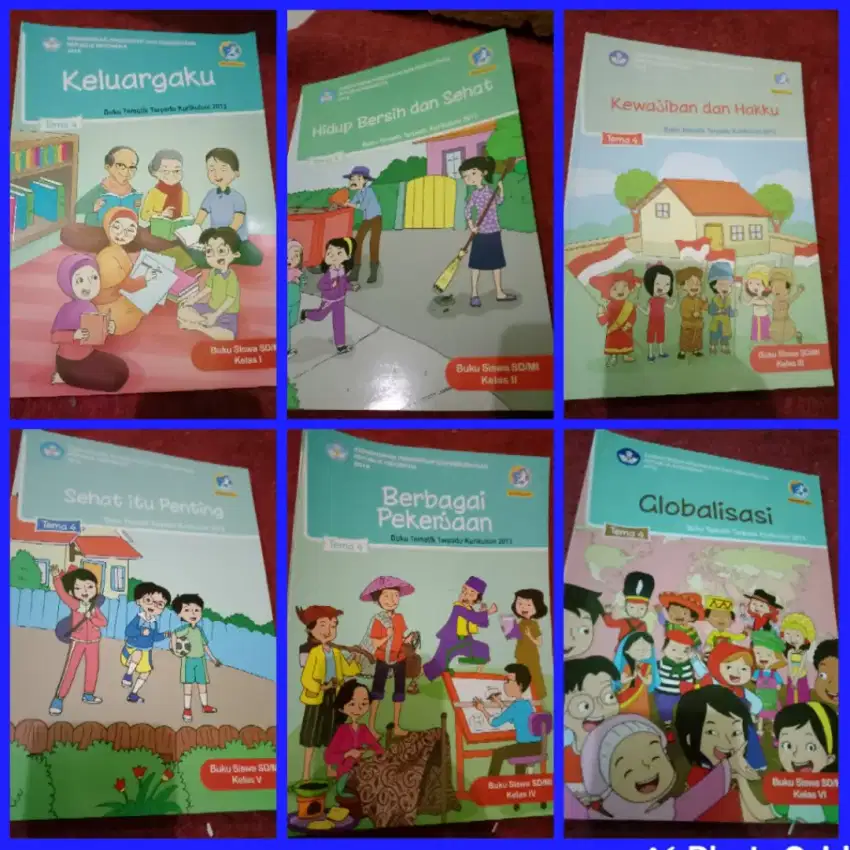 Buku tematik kls 1-6 tema 4