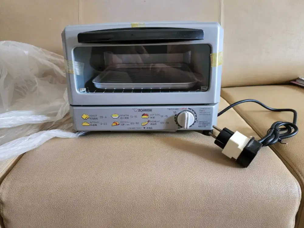 Oven zojirushi masih baru gress