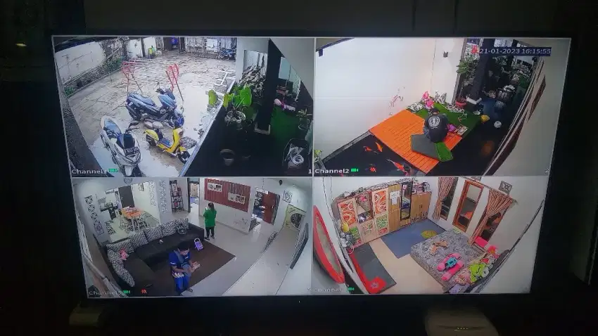 Paket Minimalis Kamera Cctv 2 Mega Pixels