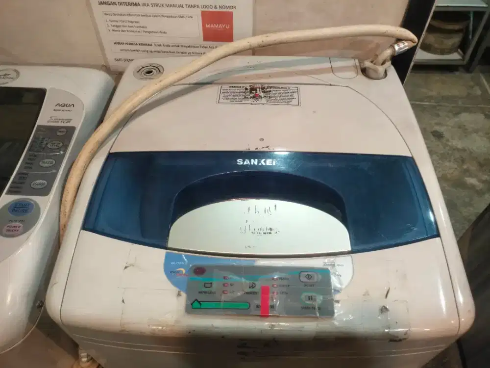 Mesin Cuci Sanken 7 kg,  SECOND SIAP PAKAI, Bandung dan Sekitarnya