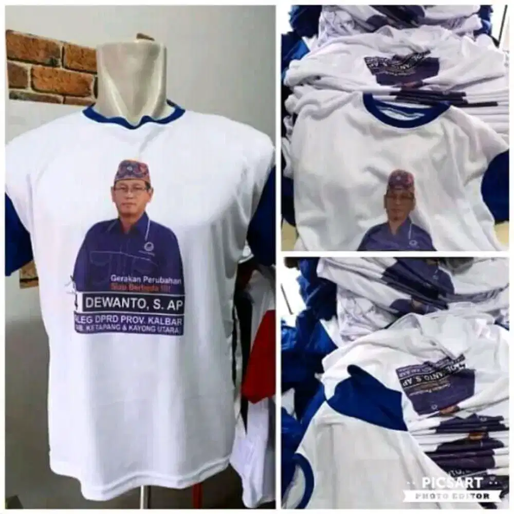 Kaos Partai Kampanye