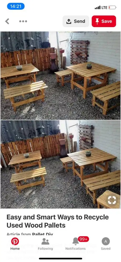 Meja kursi satu set untuk usaha