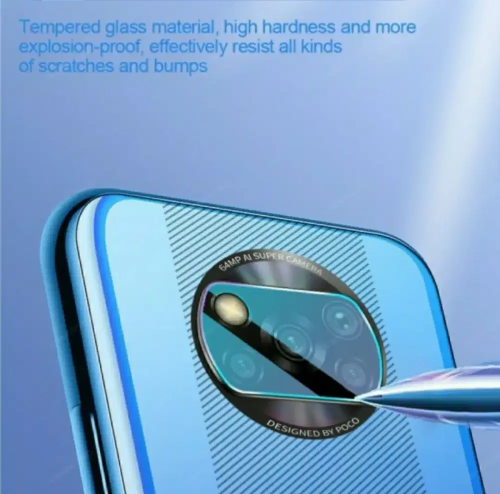 Tempered Glass Kamera POCO X3 NFC New