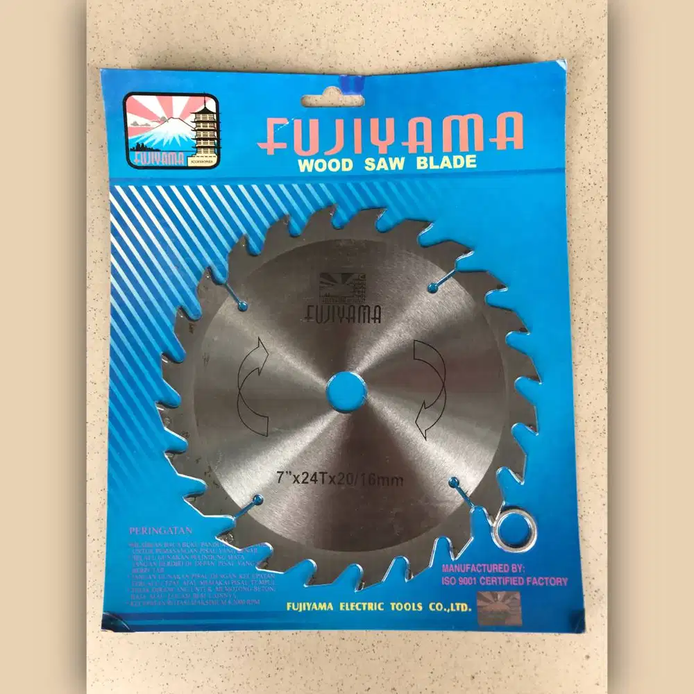 FUJIYAMA circular wood saw blade 7x24Tx20/16mm