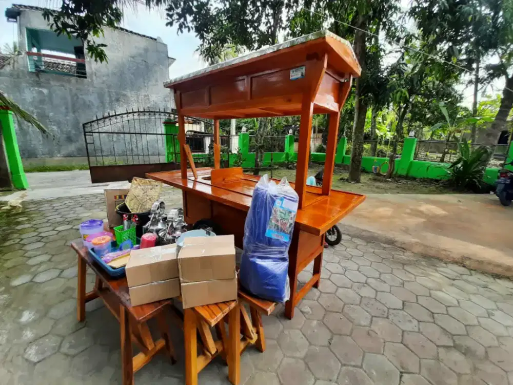 Gerobak angkringan murah gratis ongkir bayar COD area seJABODETABEK @1