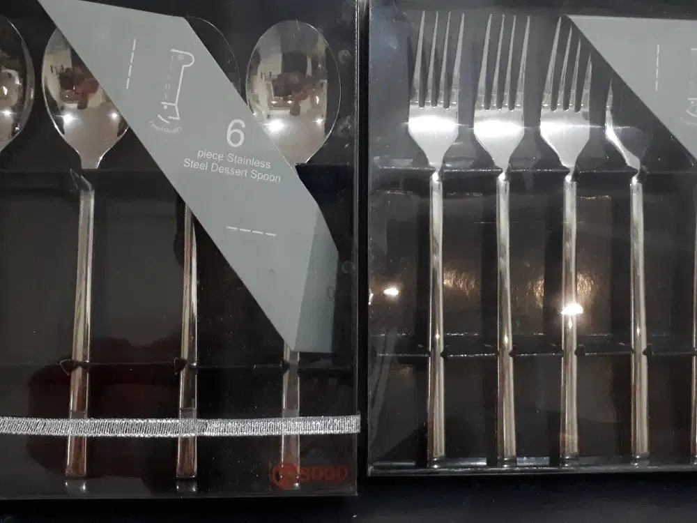 Jason - Sogo Set Dessert Fork & Spoon (P-186) Sendok Garpu Premium