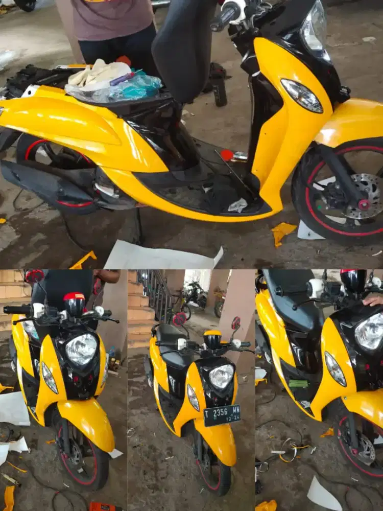 Wrapping sticker pengerjaan rapih