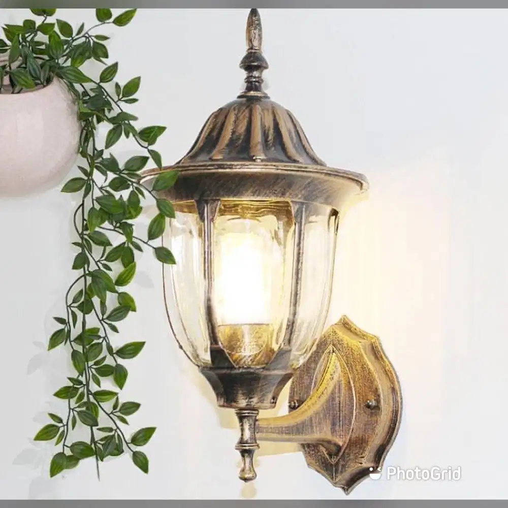 Lampu dinding klasik eropa lampu hias outdor klasik