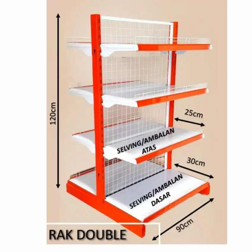 rak gondola,rak supermarket,rak minimarket,murah.Gratis Ongkir