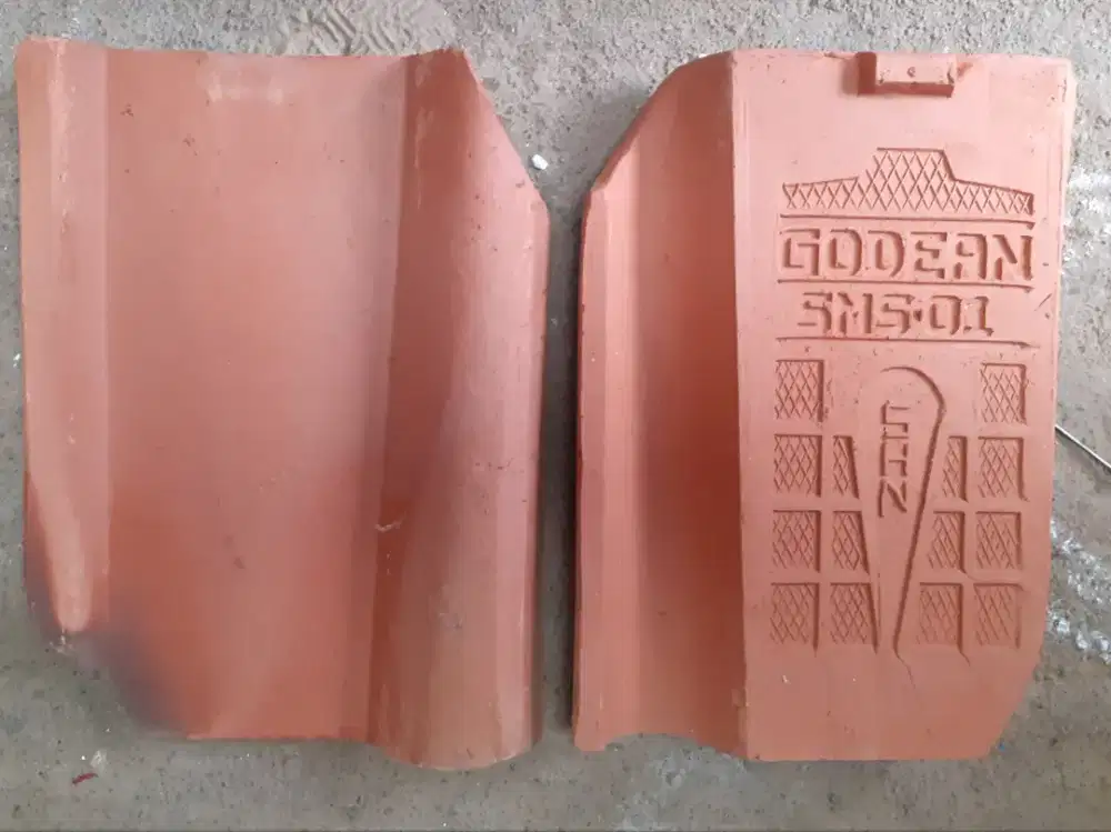 Genteng Paris/plentong,Genteng Mantili,Genteng kodok