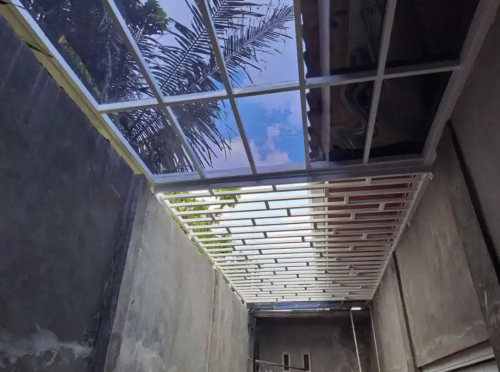 Kanopi solarflat kanopi alderon kanopi kaca spandek dll *16