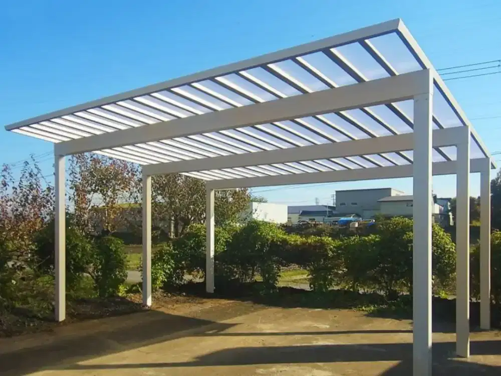 Kanopi kaca kanopi stainless dll *17