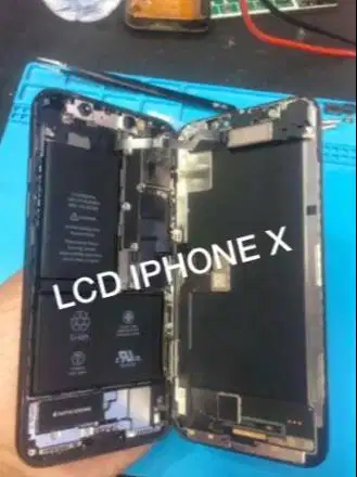 LCD iPhone X Original Copotan Ori ibox Free Pasang true tone aktif