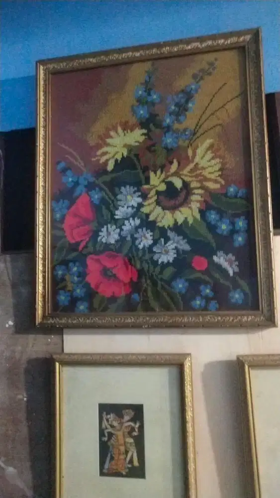 Pajangan kristik bunga