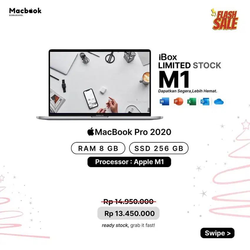 MACBOOK PRO 2020 M1 13 INCH 8/256GB