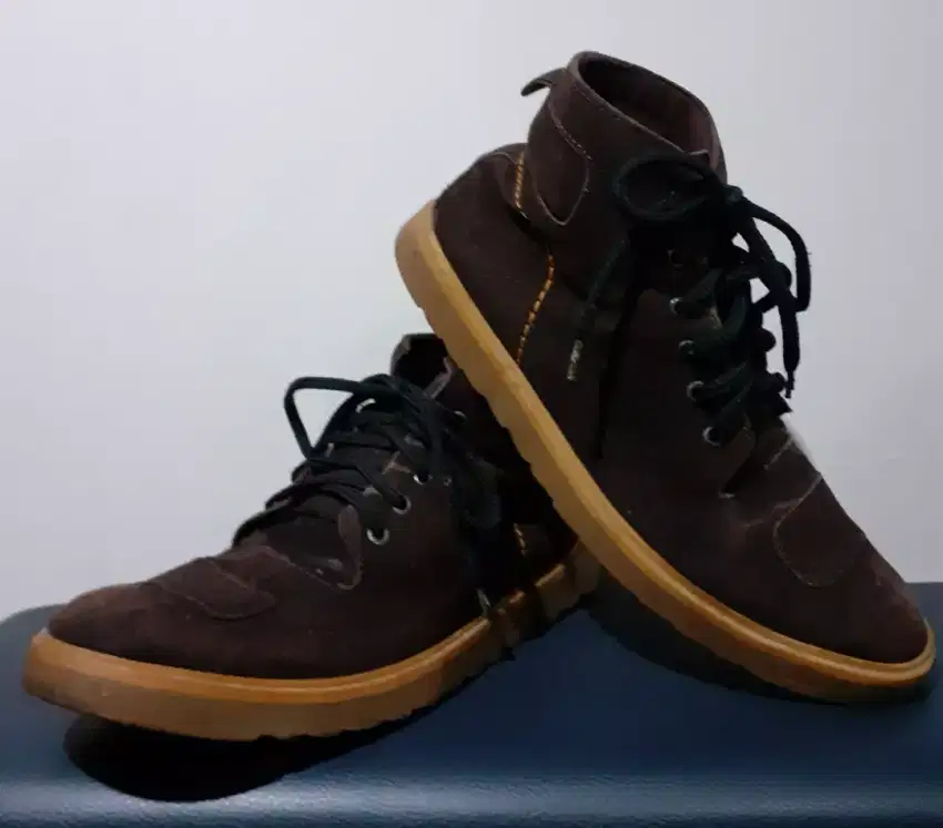 Sepatu GEOX. Boot Shoes. Original Genuine Leather. Size 43