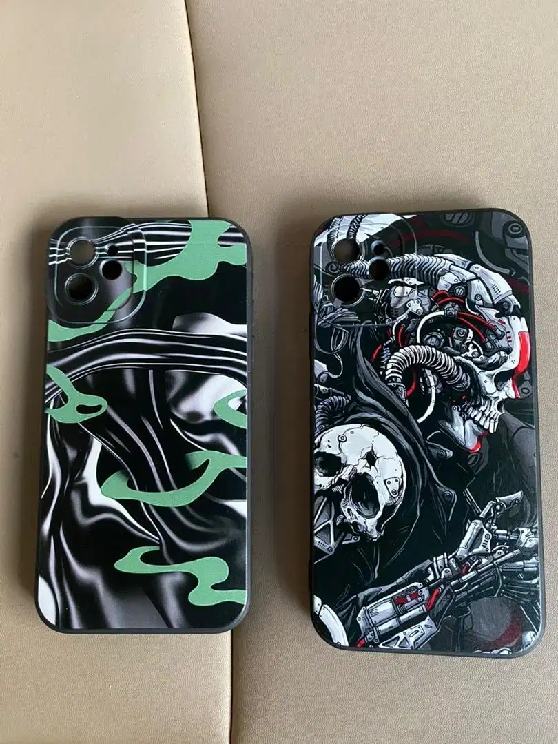 Softcase Case Casing Silicone JEERO ORIGINAL iphone 11 Black and Green