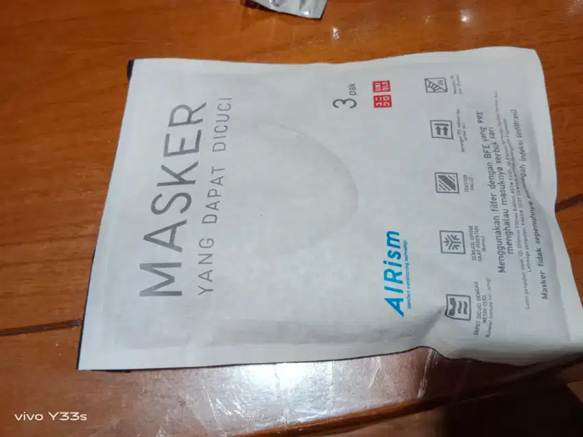 Di jual masker Merk uniqlo type Airism