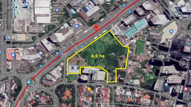 Jual Tanah Murah Di Jl. Jenderal Sudirman Jakarta Selatan