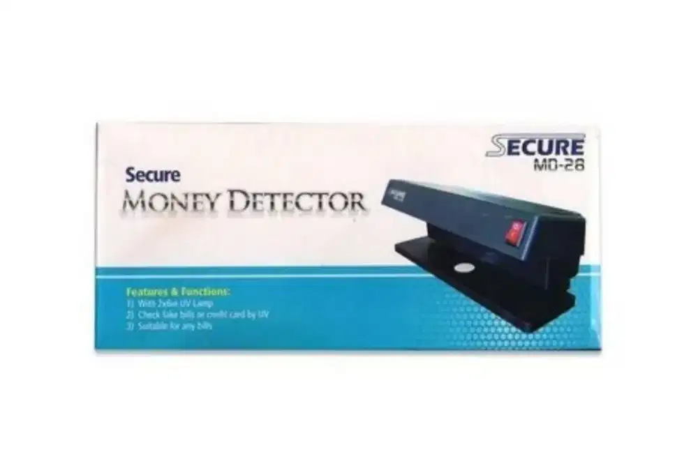 LAMPU DETEKTOR MERK SECURE M-28 (MONEY DETEKTOR)