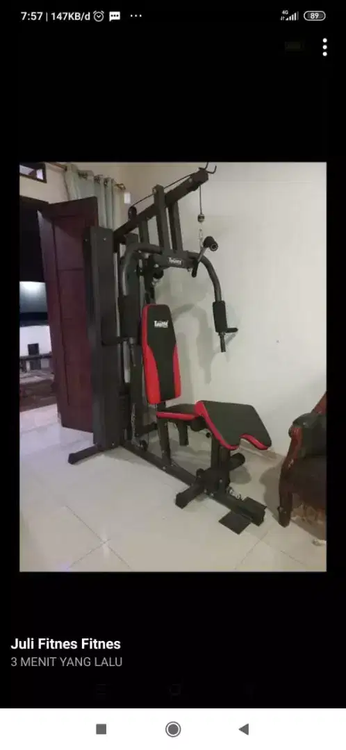 Home gym 1 sisi hg 75 kg