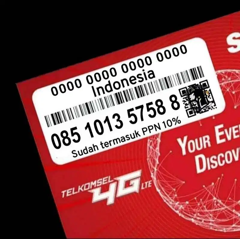 LANGKA!!! Kartu 5758 MAJU MAPAN Simpati Telkomsel As Flexy Flexi