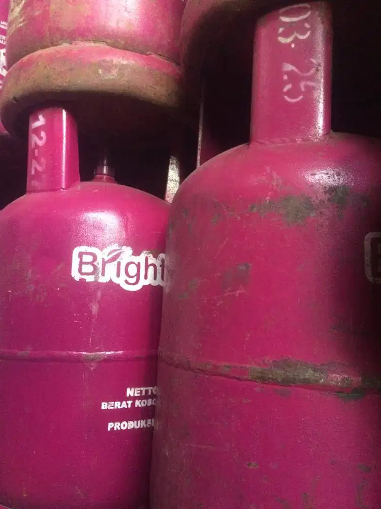 tabung lpg 12 kg (bright gas)