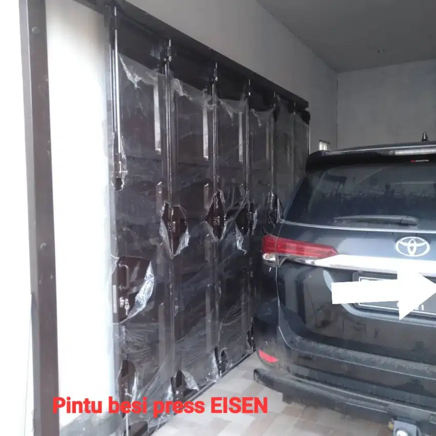 Pintu besi press EISEN, cat OVEN POWDER COATING