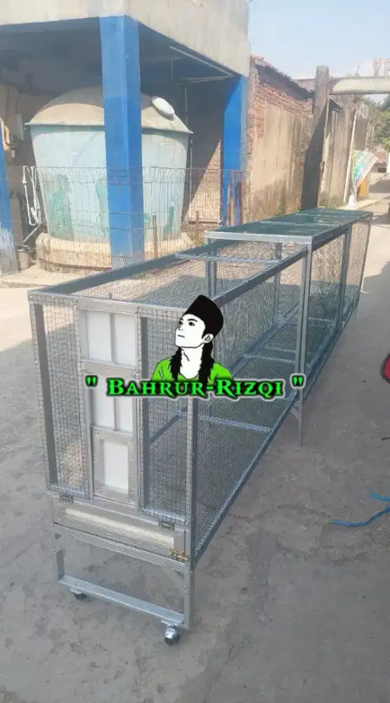 Umbaran kuliaran murai dan kandang ternak lovebird