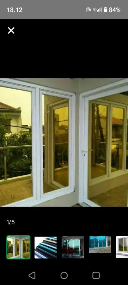 Stiker Kaca - Kaca Film Rumah/Gedung