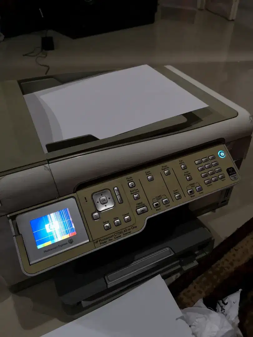 PRINTER HP PHOTOSMART C7280 KONDISI MINUS