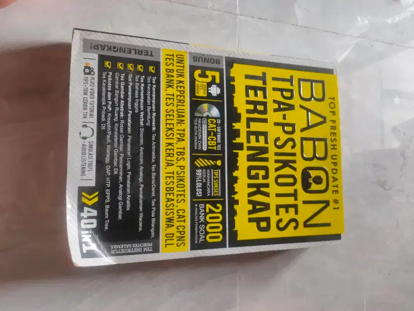 Buku TPA psikotes babon